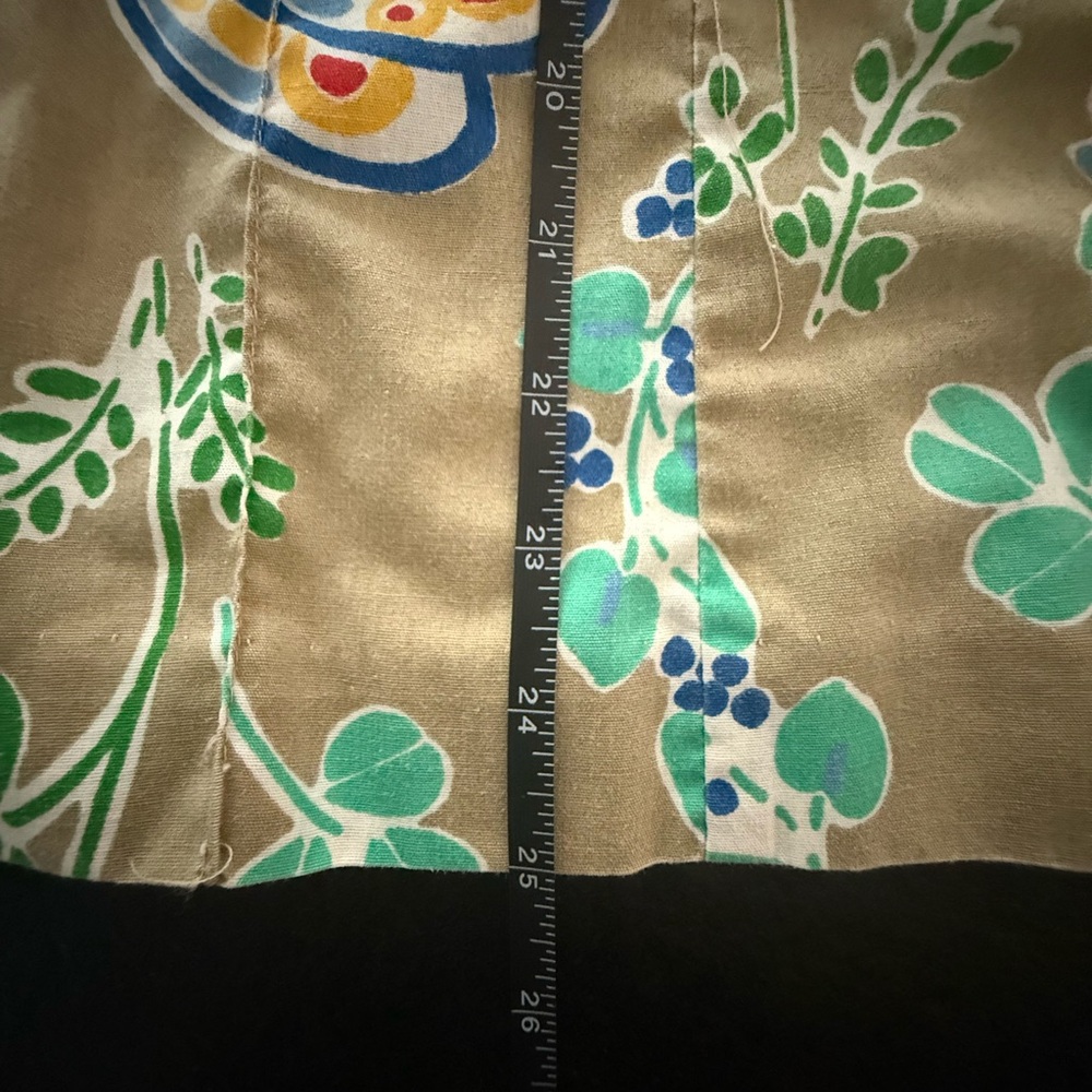 Vintage Herman Geist Midi Skirt Butterfly, Dragonfly & Floral Print 70’s Small-4 - Picture 14 of 16